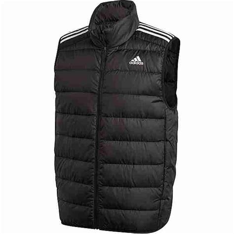 adidas daunenweste herren black